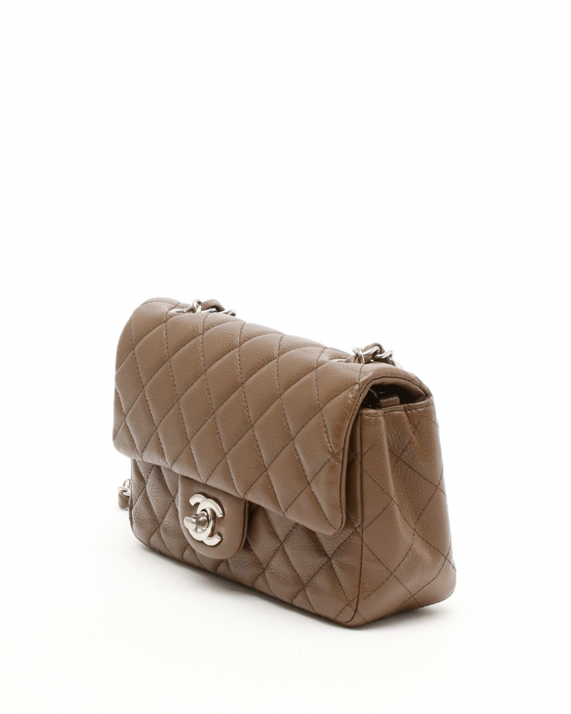 Chanel Classic Caviar Mini Rectangular Single Flap Bag
