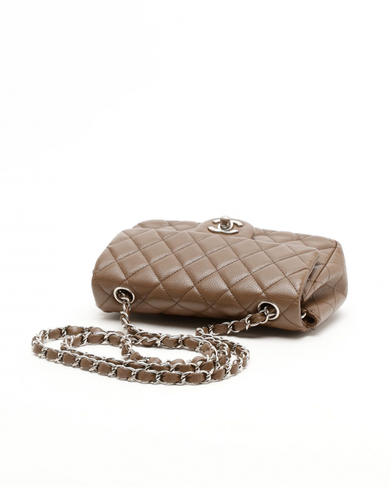 Chanel Classic Caviar Mini Rectangular Single Flap Bag