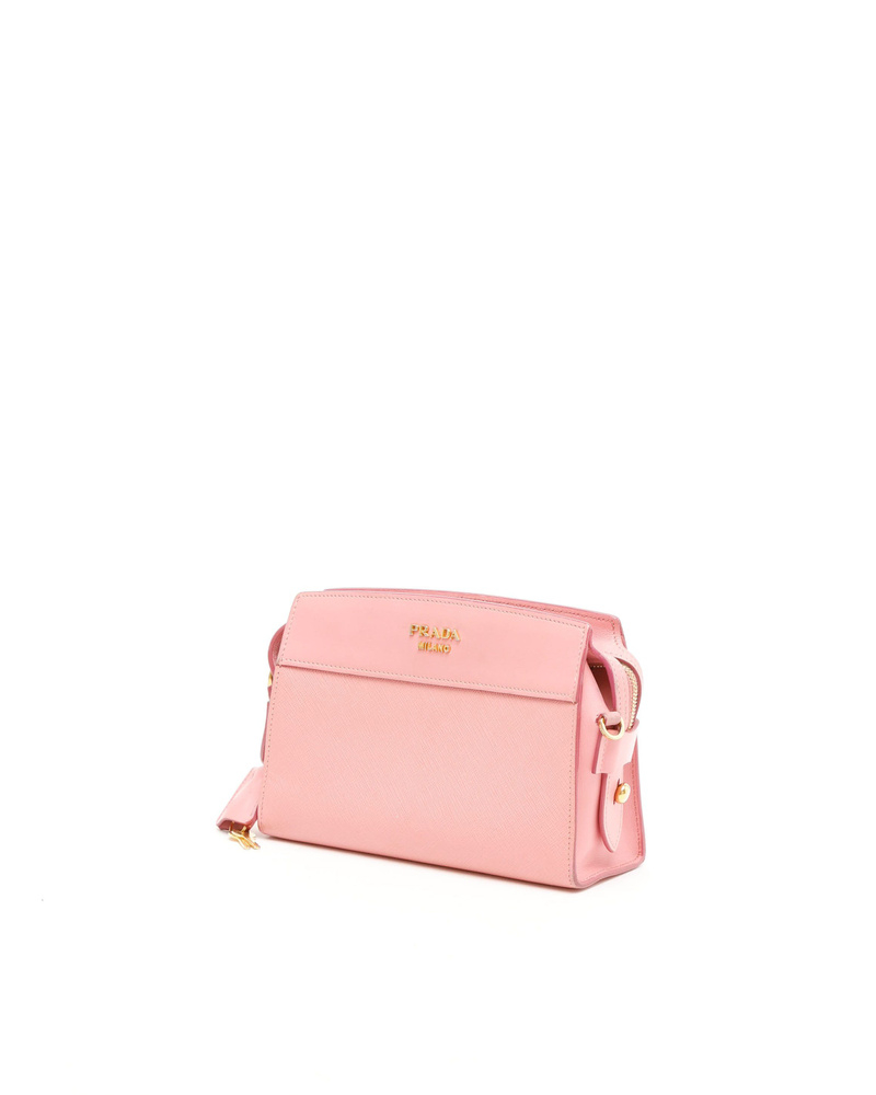 Prada Saffiano Esplanade Crossbody Bag