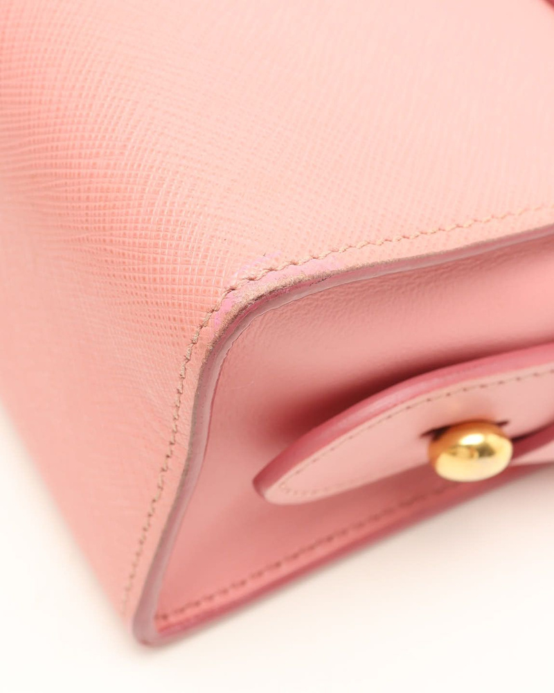 Prada Saffiano Esplanade Crossbody Bag