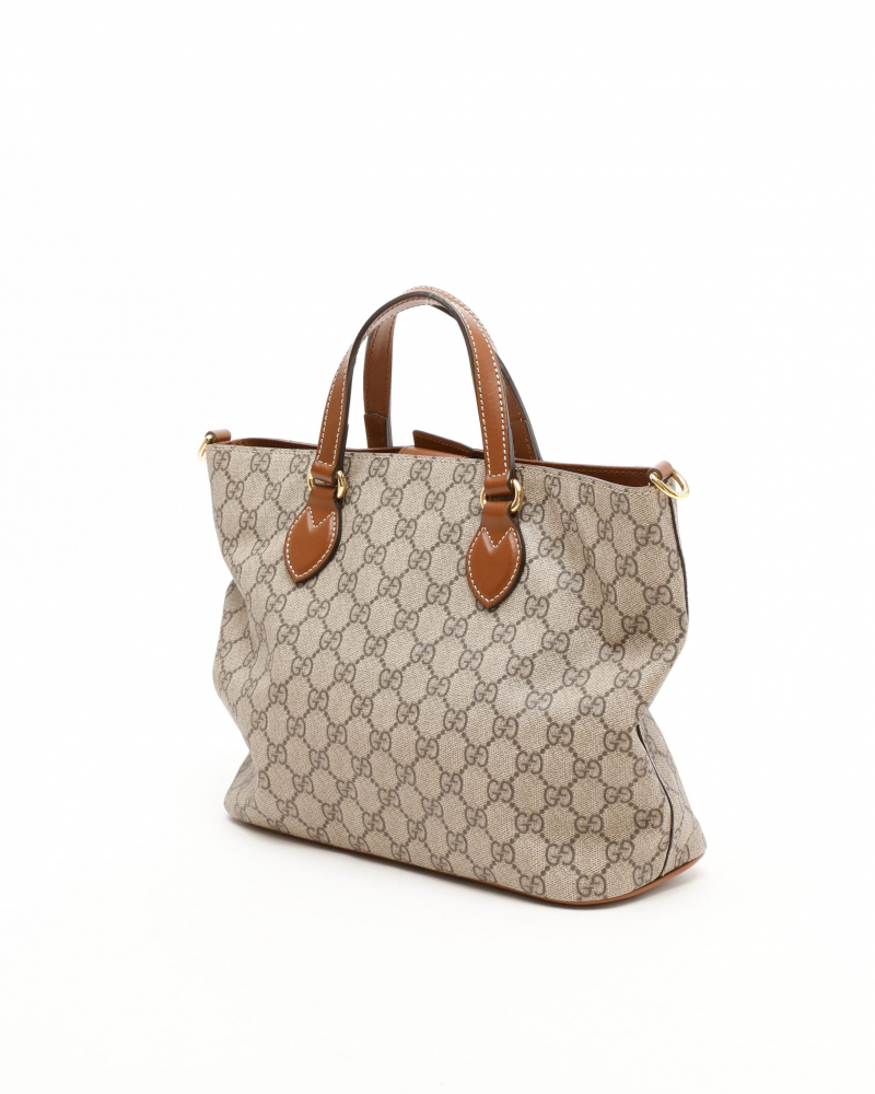 Gucci Small GG Supreme Tote Bag