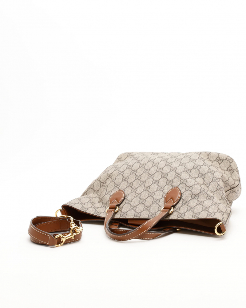 Gucci Small GG Supreme Tote Bag