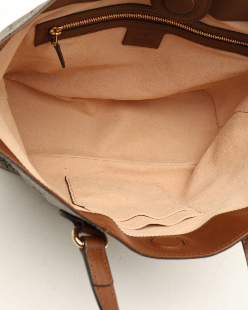 Gucci Small GG Supreme Tote Bag
