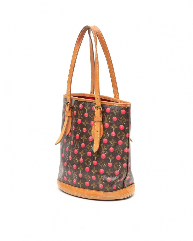 Louis Vuitton Monogram Cherry Bucket PM Bag