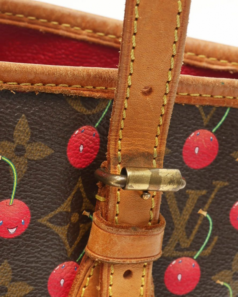 Louis Vuitton Monogram Cherry Bucket PM Bag