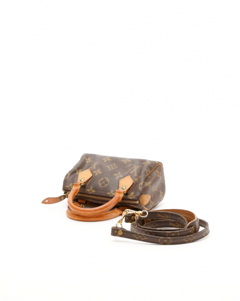 Louis Vuitton Monogram Mini Speedy Bandoulière Bag