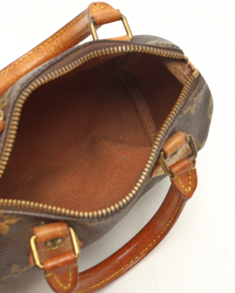 Louis Vuitton Monogram Mini Speedy Bandoulière Bag