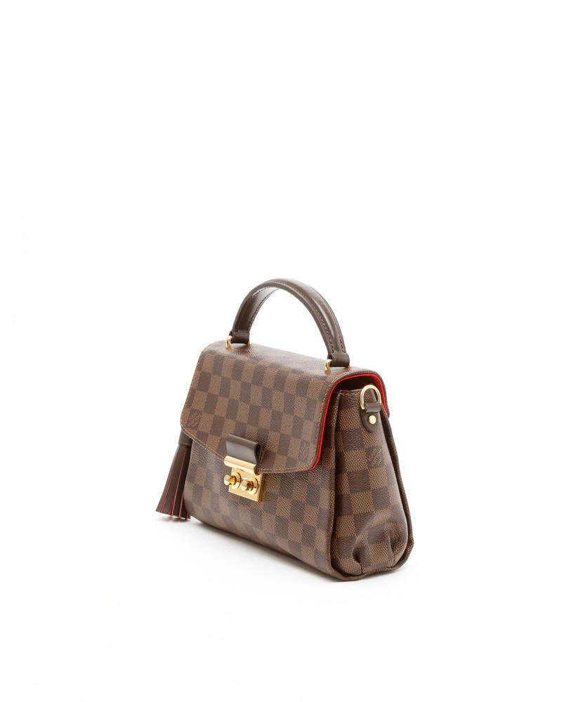 Louis Vuitton Damier Ebene Croisette Bag