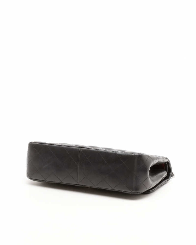 Chanel Lambskin Quilted Jumbo Double Flap Bag