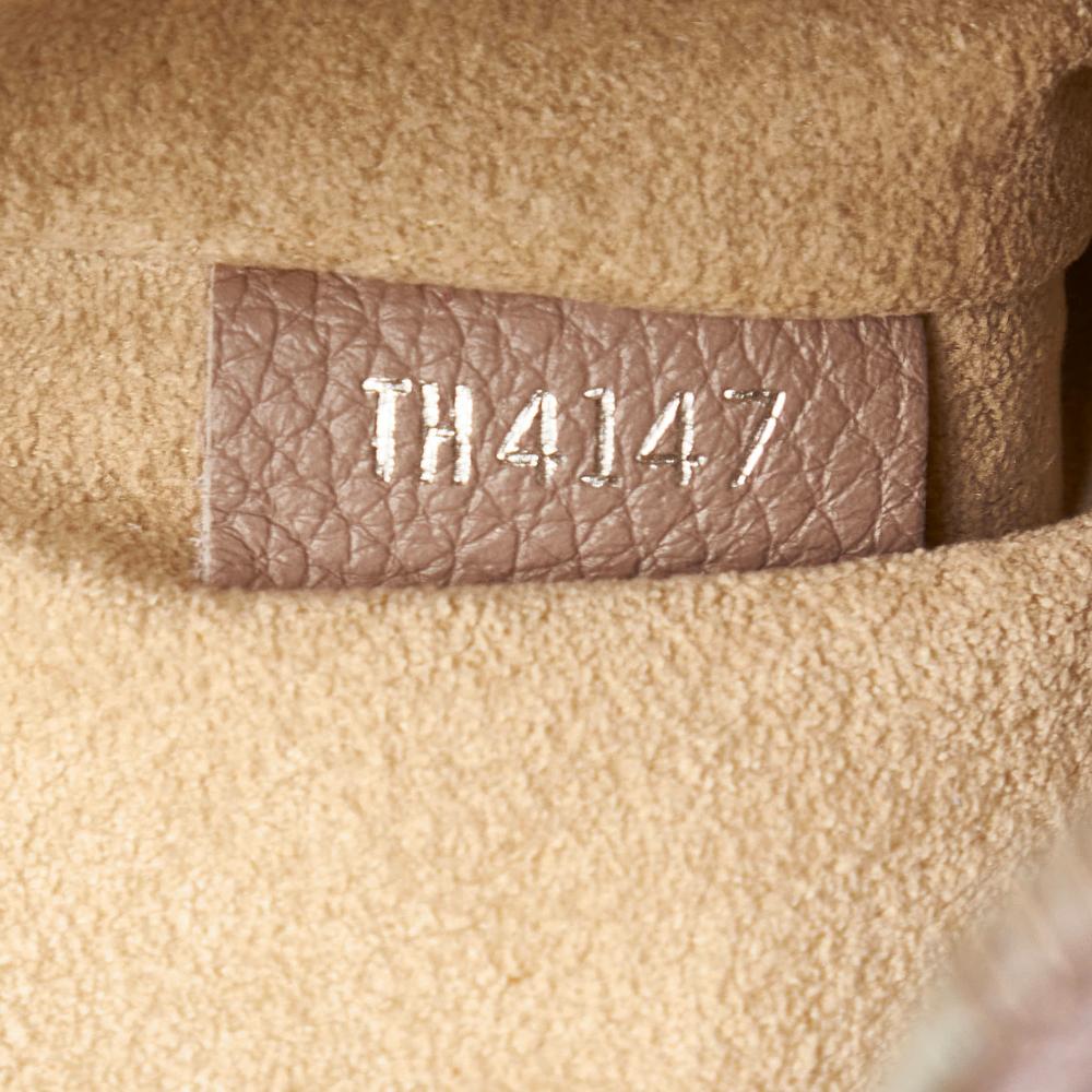 Louis Vuitton B Louis Vuitton Pink Light Pink Calf Leather Taurillon Pochette Jour PM Italy