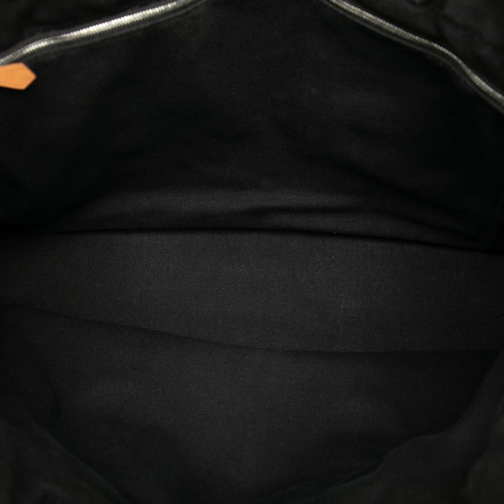 Hermès B Hermès Gray Charcoal Canvas Fabric Fourre Tout MM France