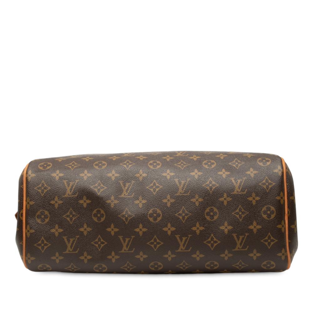Louis Vuitton B Louis Vuitton Brown Monogram Canvas Fabric Monogram Montorgueil GM France