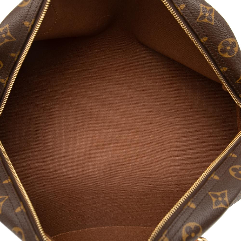 Louis Vuitton B Louis Vuitton Brown Monogram Canvas Fabric Monogram Montorgueil GM France