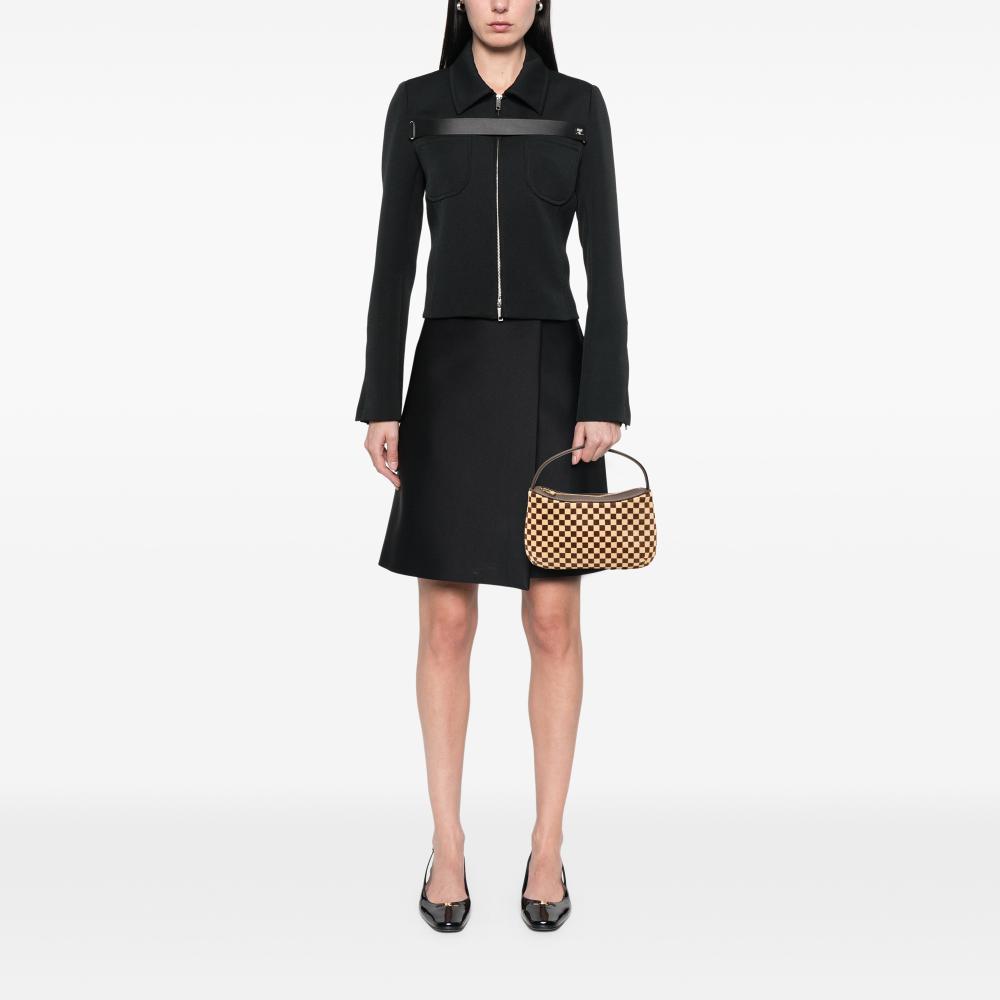 Louis Vuitton B Louis Vuitton Brown Pony Hair Natural Material Damier Sauvage Tigre Italy