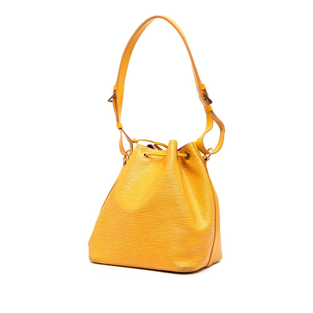Louis Vuitton B Louis Vuitton Yellow Epi Leather Leather Epi Petit Noe France