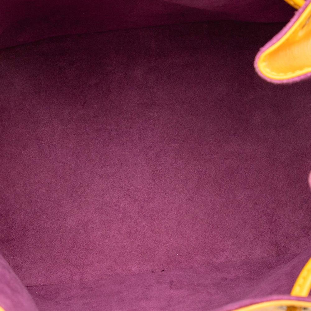 Louis Vuitton B Louis Vuitton Yellow Epi Leather Leather Epi Petit Noe France