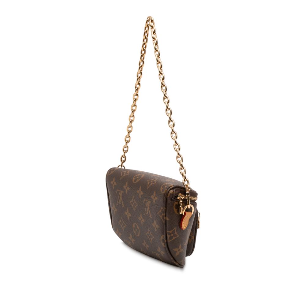 Louis Vuitton AB Louis Vuitton Brown Monogram Canvas Fabric Monogram Mini Bumbag Italy