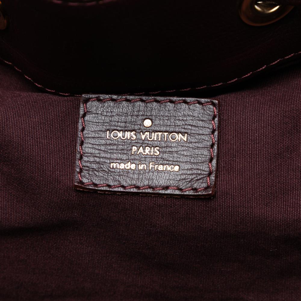 Louis Vuitton B Louis Vuitton Red Canvas Fabric Monogram Mini Lin Idylle Noe France