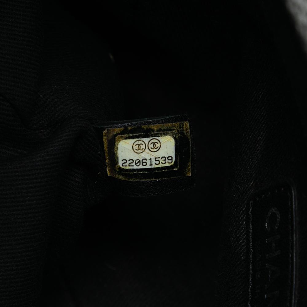 Chanel B Chanel Gray Light Gray Raffia Natural Material Small Deauville Messenger Italy