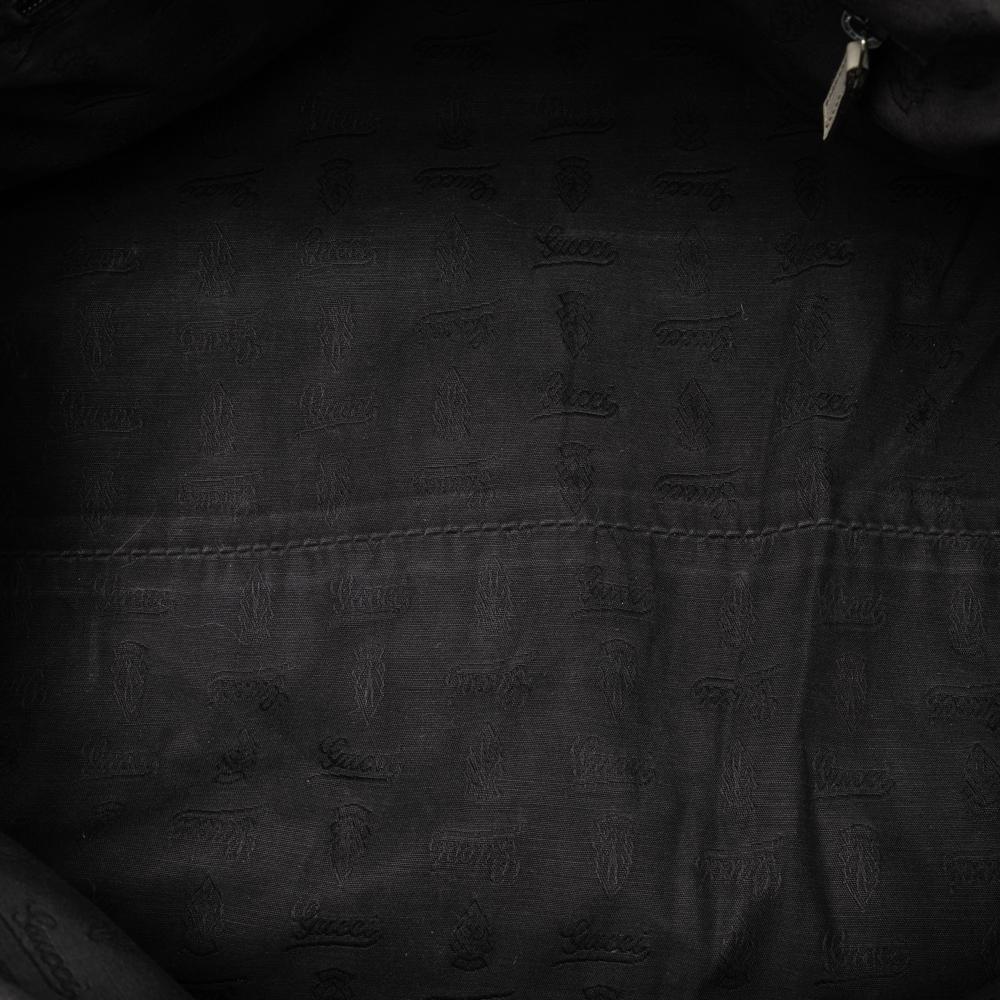 Gucci B Gucci White Calf Leather Guccissima Sukey Satchel Italy