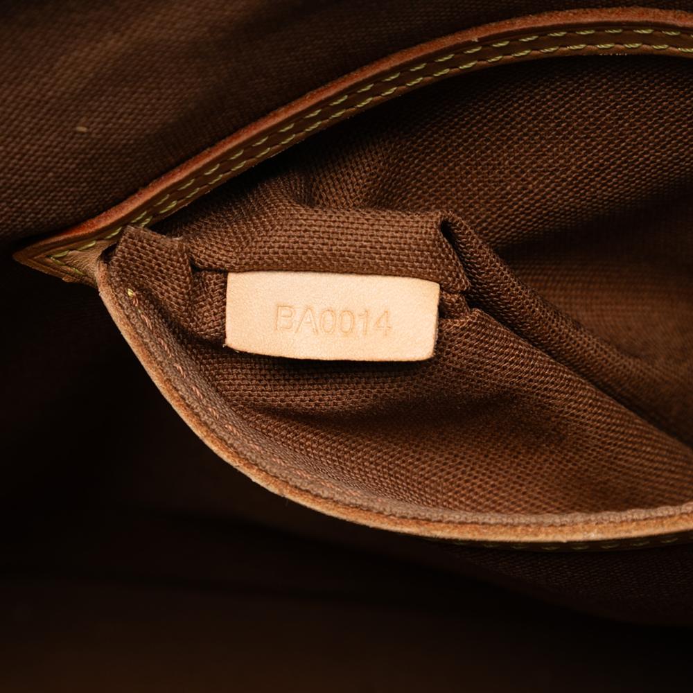 Louis Vuitton B Louis Vuitton Brown Monogram Canvas Fabric Monogram Alma PM France