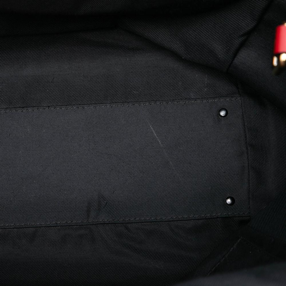 Burberry B Burberry Brown Beige Canvas Fabric Small Haymarket Check and Leather Canterbury Tote Italy