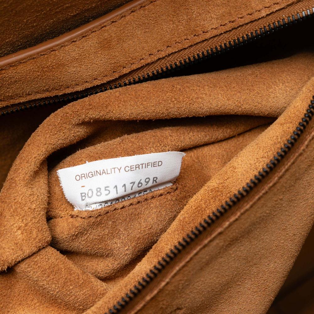 Bottega Veneta AB Bottega Veneta Black Lambskin Leather Leather Large Lambskin Maxi Intrecciato Arco Tote Italy