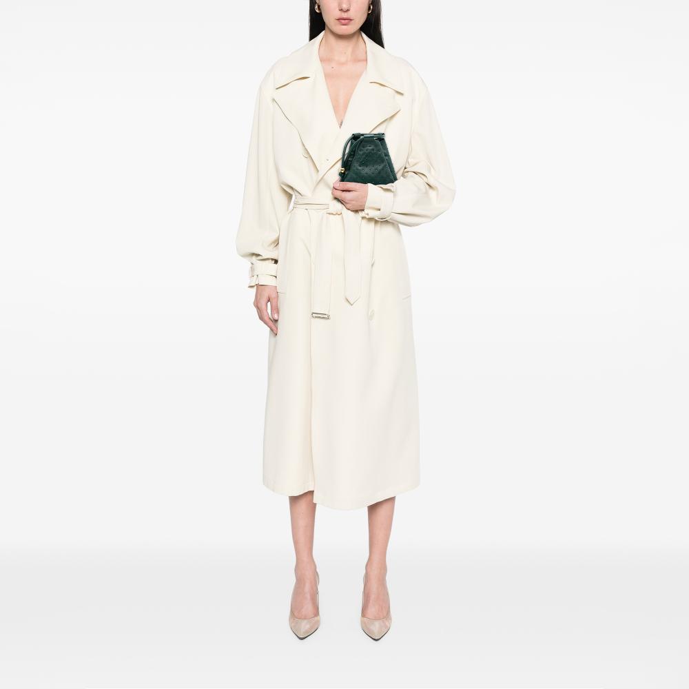 Bottega Veneta Green Mini Lambskin Crystal Embellished Triangle Handbag Italy