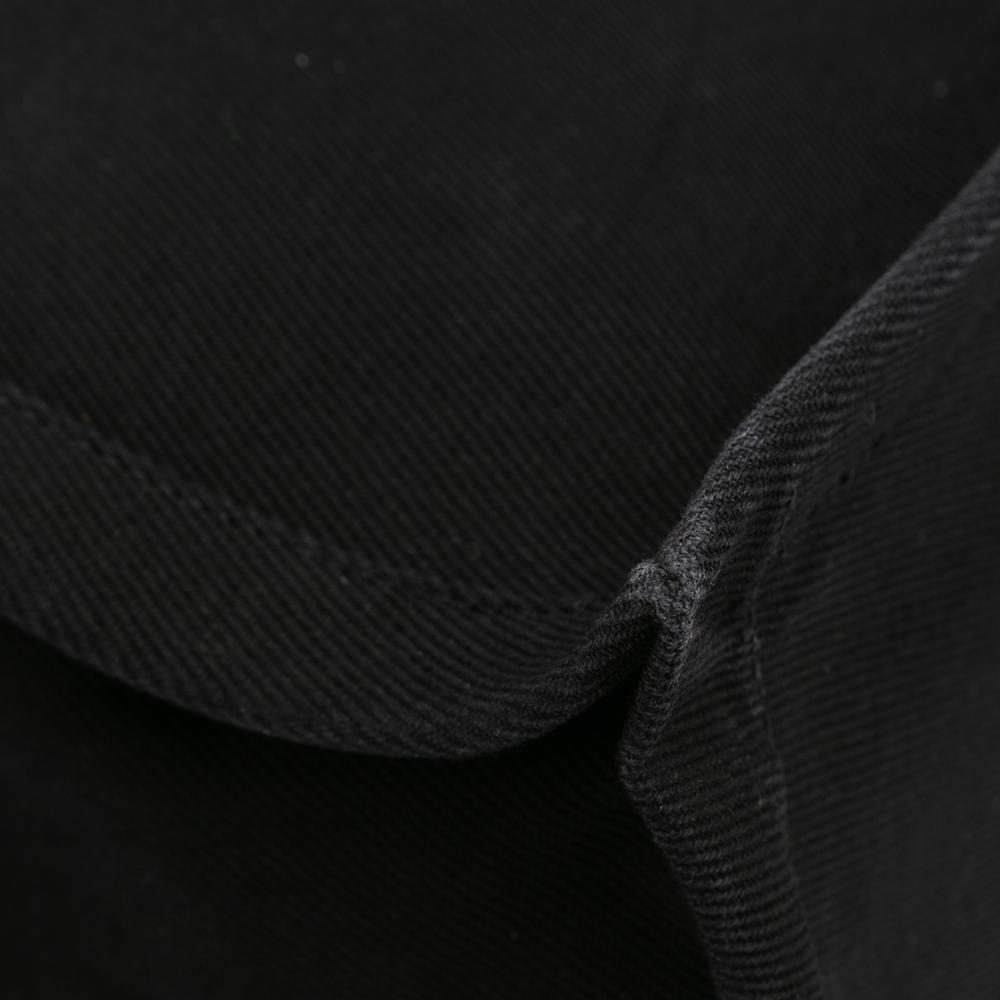 Saint Laurent AB Saint Laurent Black Canvas Fabric Rive Gauche North South Tote Italy