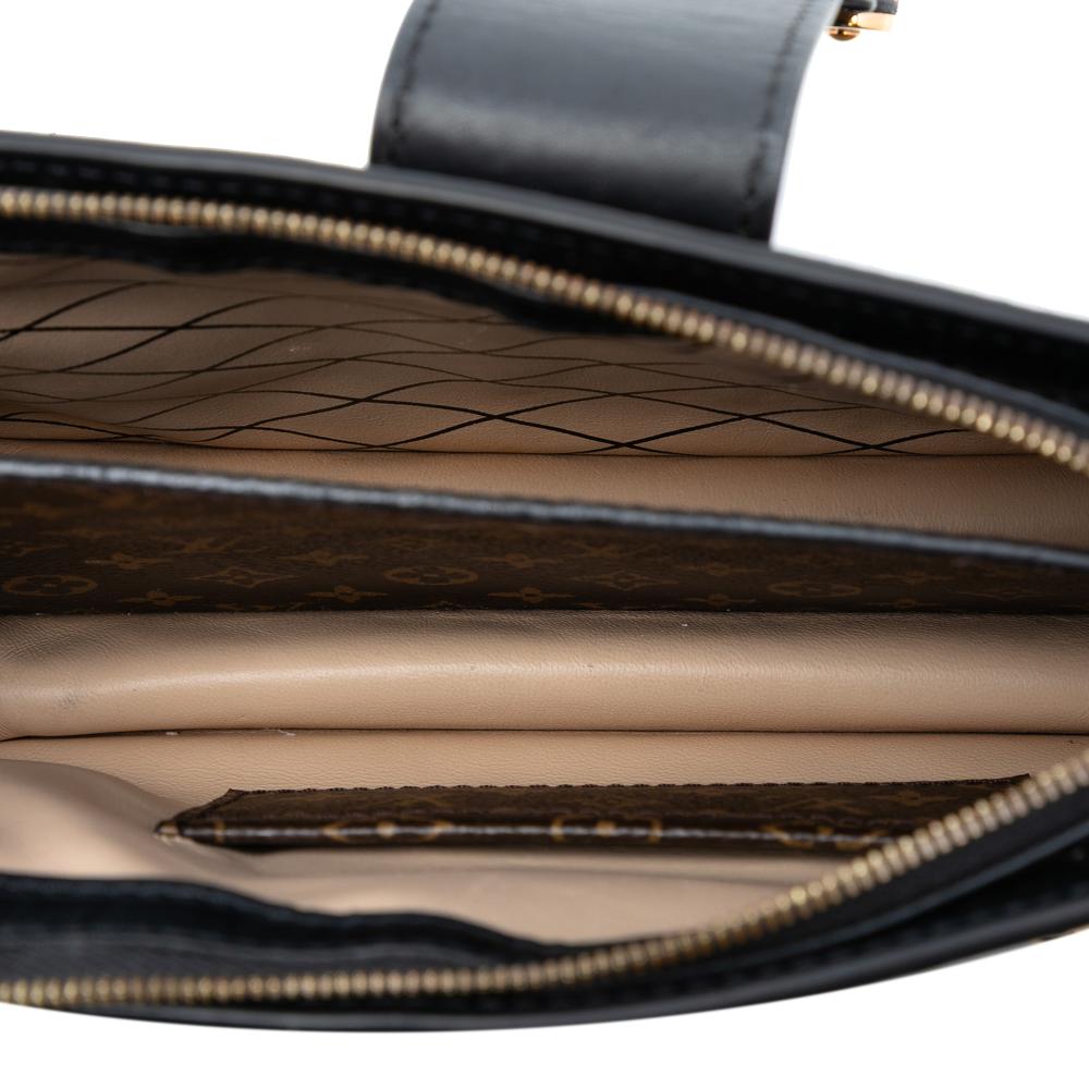 Louis Vuitton AB Louis Vuitton Brown Monogram Canvas Fabric Monogram Reverse Trunk Clutch France