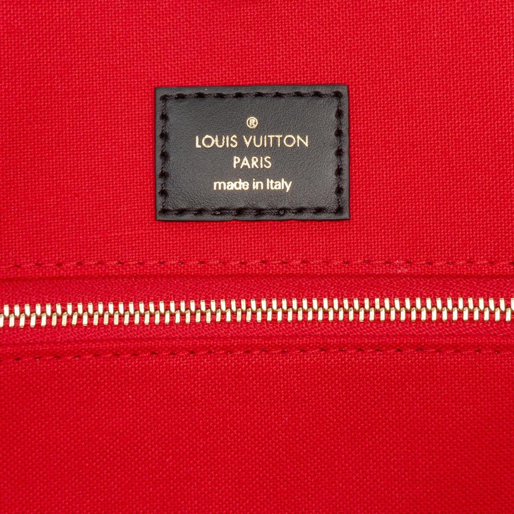 Louis Vuitton AB Louis Vuitton Brown Monogram Canvas Fabric Monogram Reverse Giant OnTheGo GM Italy