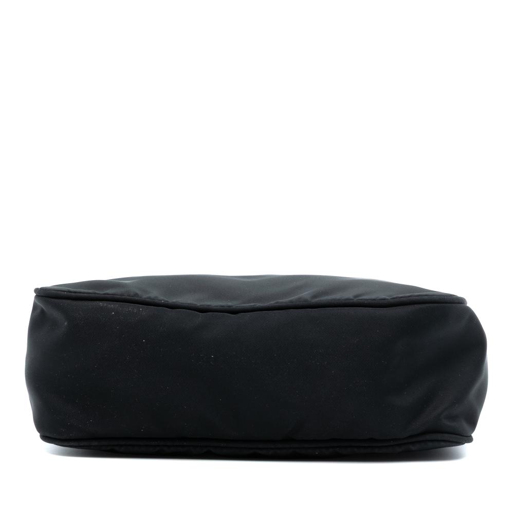 Prada AB Prada Black Nylon Fabric Mini Tessuto Sport Shoulder Bag Italy