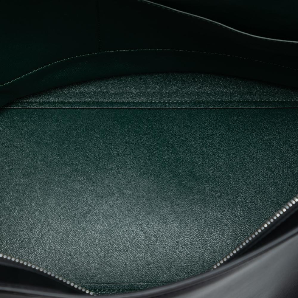 Celine B Celine Black with Multi Calf Leather Medium Tricolor skin and Ponyhair Trapeze Satchel Italy