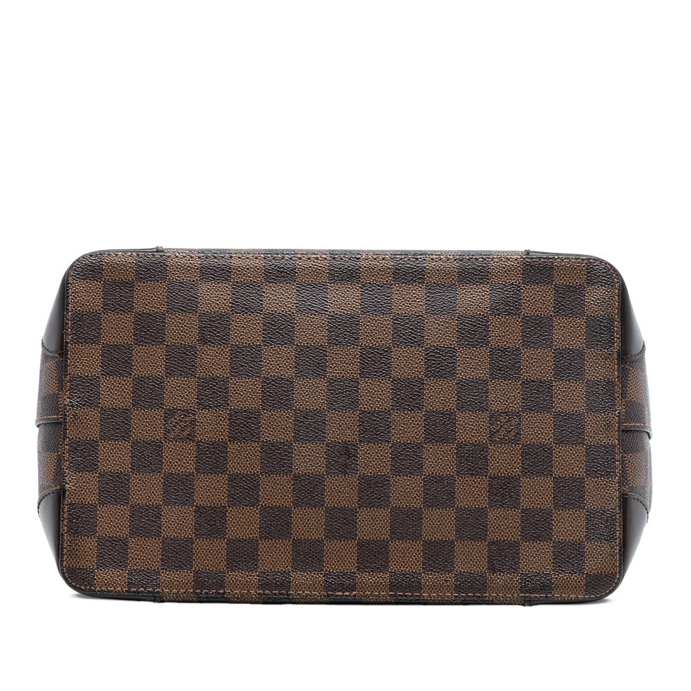 Louis Vuitton B Louis Vuitton Brown Damier Canvas Fabric Damier Ebene Hampstead PM France