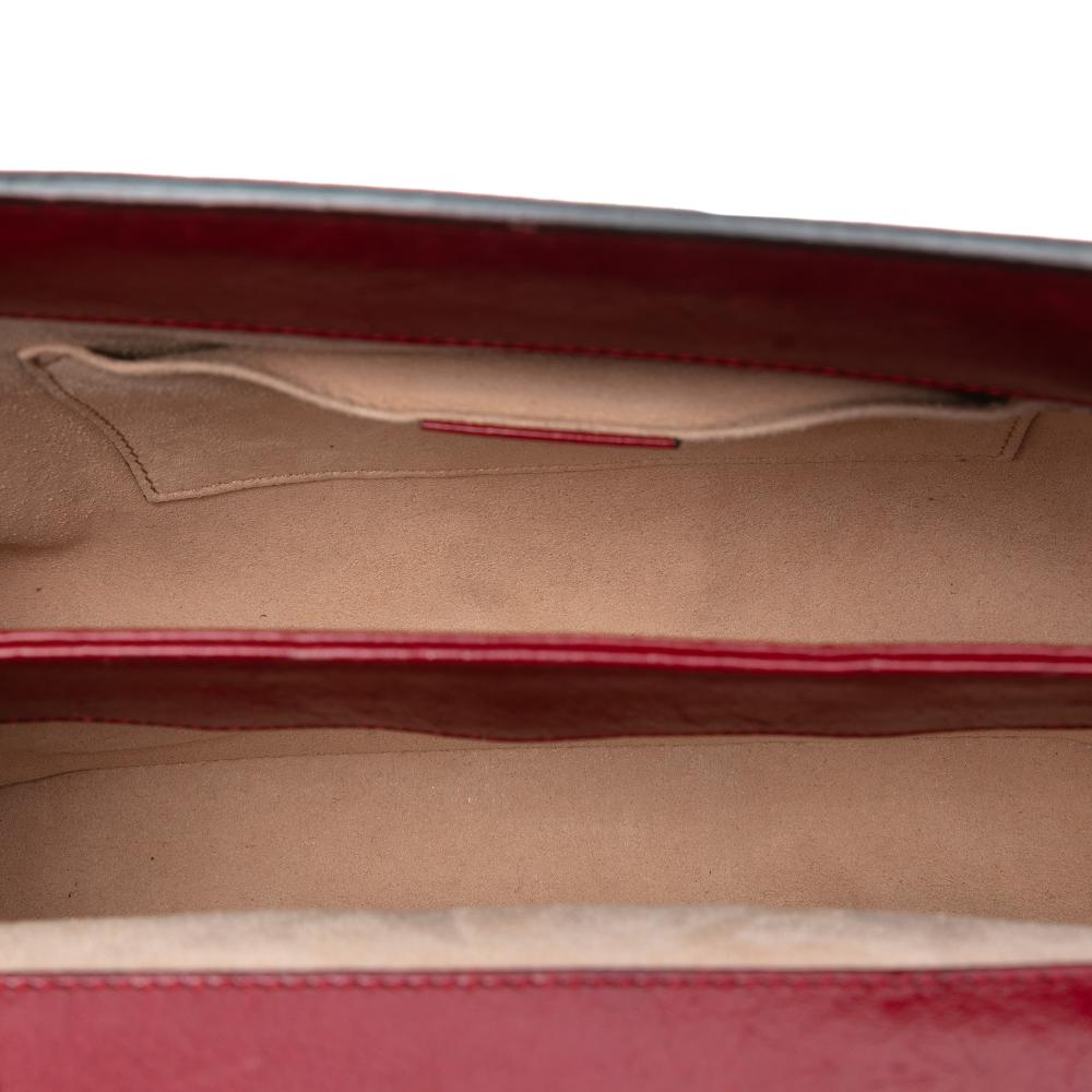 Gucci B Gucci Blue Dark Blue Suede Leather Small Ophidia Chain Crossbody Italy