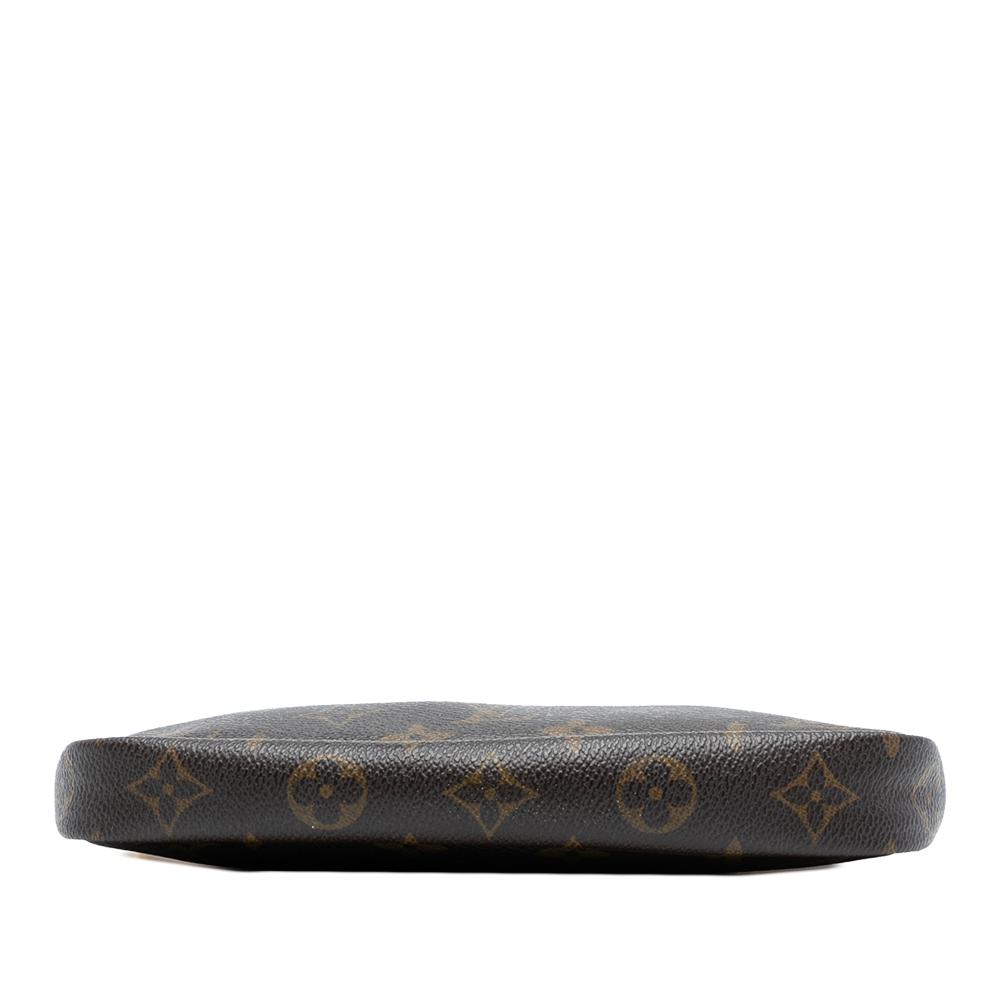 Louis Vuitton B Louis Vuitton Brown Monogram Canvas Fabric Monogram Pochette Accessoires France