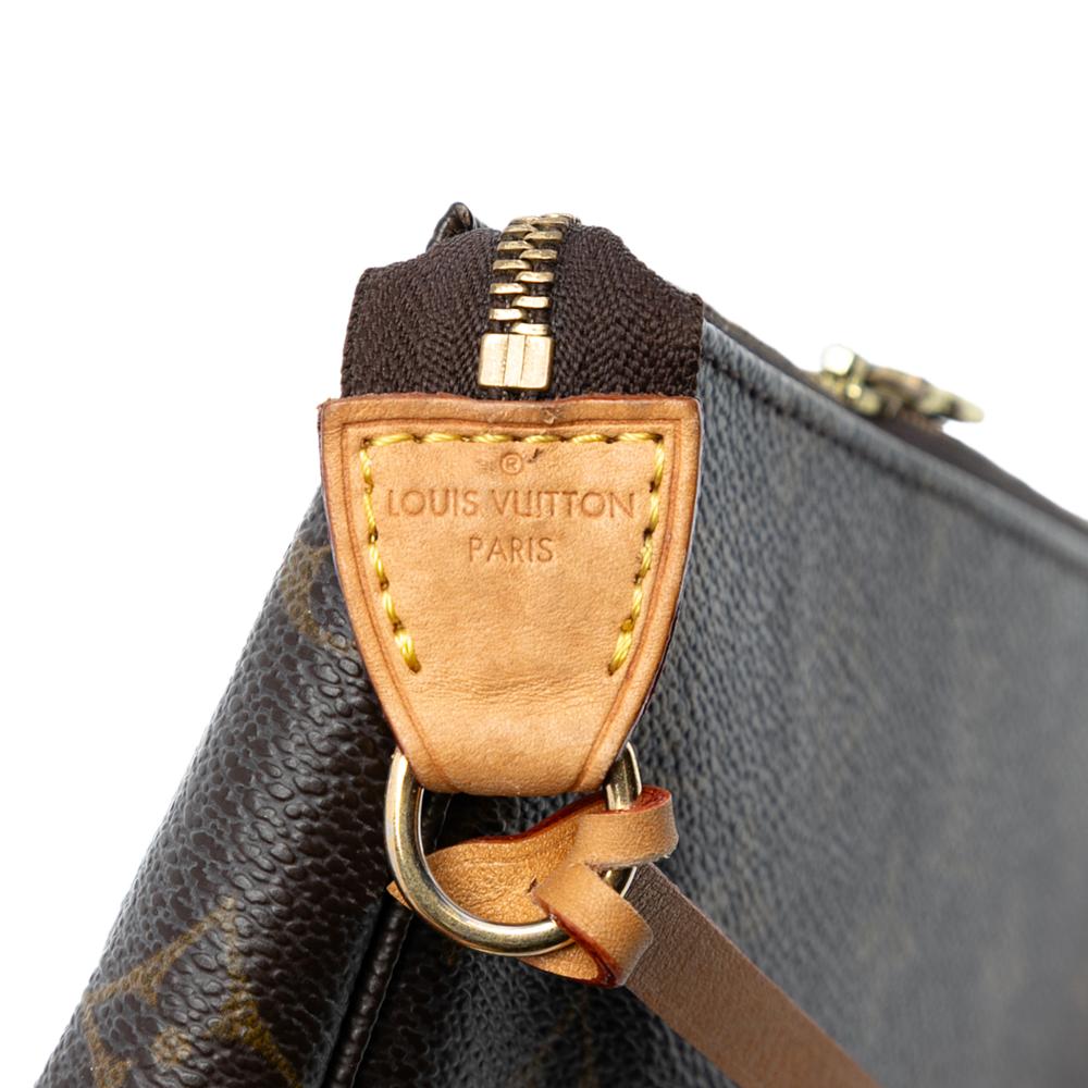 Louis Vuitton B Louis Vuitton Brown Monogram Canvas Fabric Monogram Pochette Accessoires France