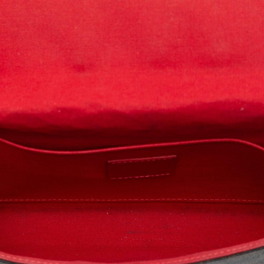 Louis Vuitton AB Louis Vuitton Brown Damier Canvas Fabric Damier Ebene Pochette Felicie France