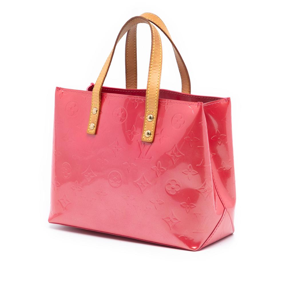 Louis Vuitton B Louis Vuitton Pink Hot Pink Vernis Leather Leather Monogram Vernis Reade PM France