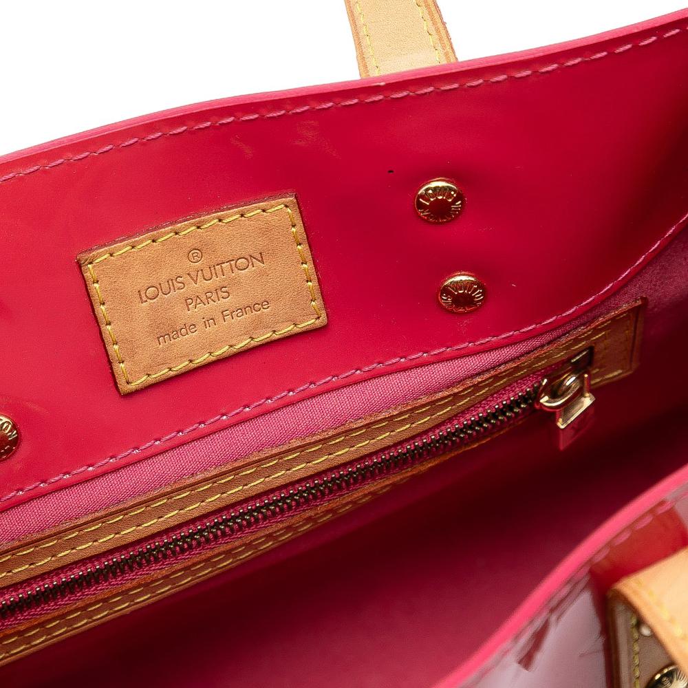 Louis Vuitton B Louis Vuitton Pink Hot Pink Vernis Leather Leather Monogram Vernis Reade PM France