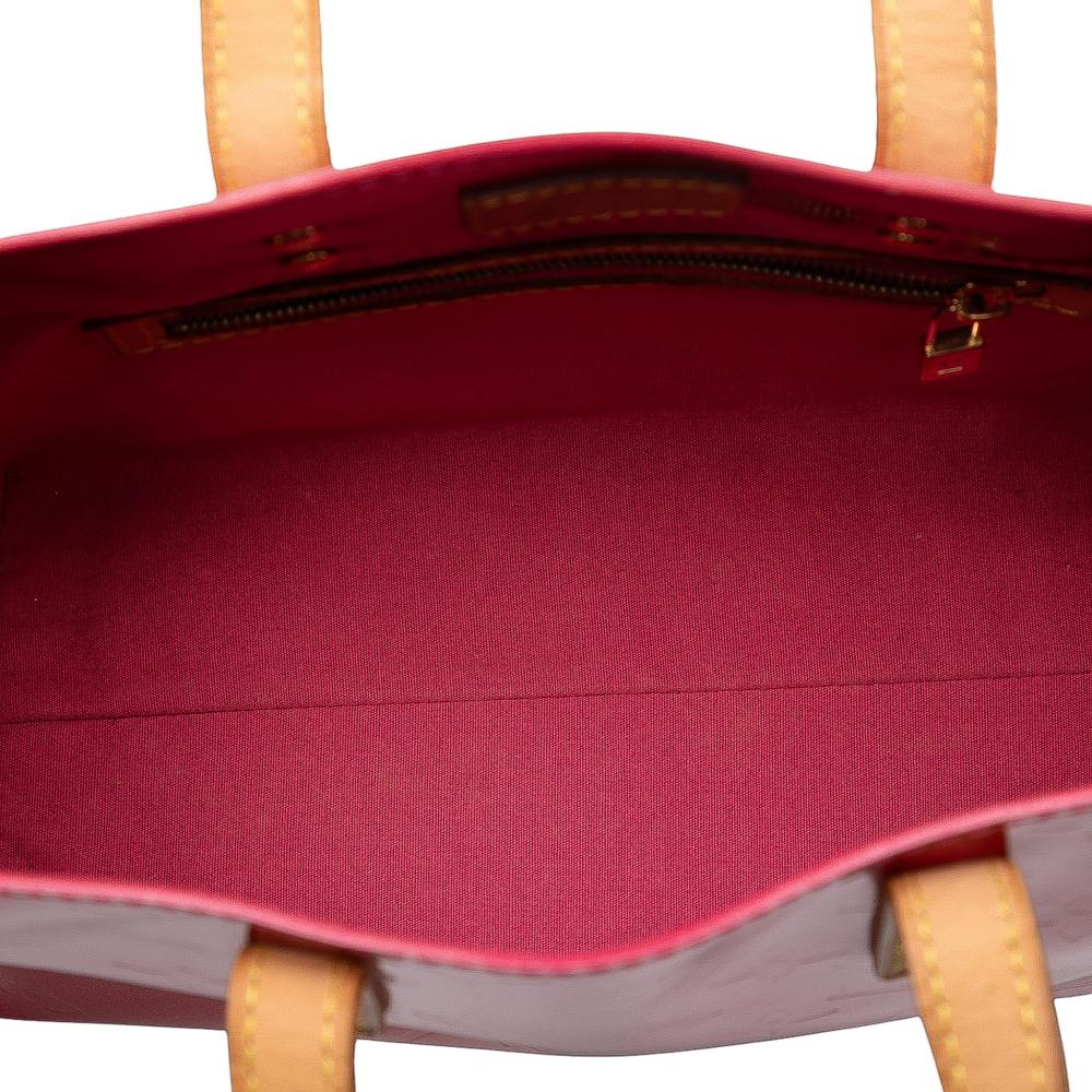 Louis Vuitton B Louis Vuitton Pink Hot Pink Vernis Leather Leather Monogram Vernis Reade PM France