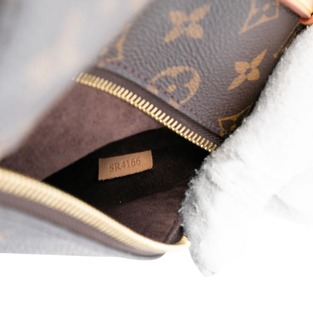 Louis Vuitton B Louis Vuitton Brown Monogram Canvas Fabric Monogram Pochette Metis France