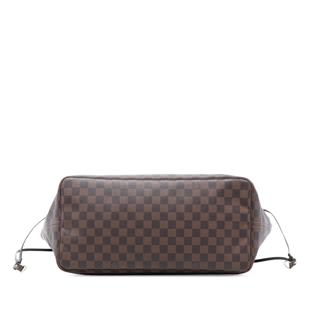 Louis Vuitton B Louis Vuitton Brown Damier Canvas Fabric Damier Ebene Neverfull GM France