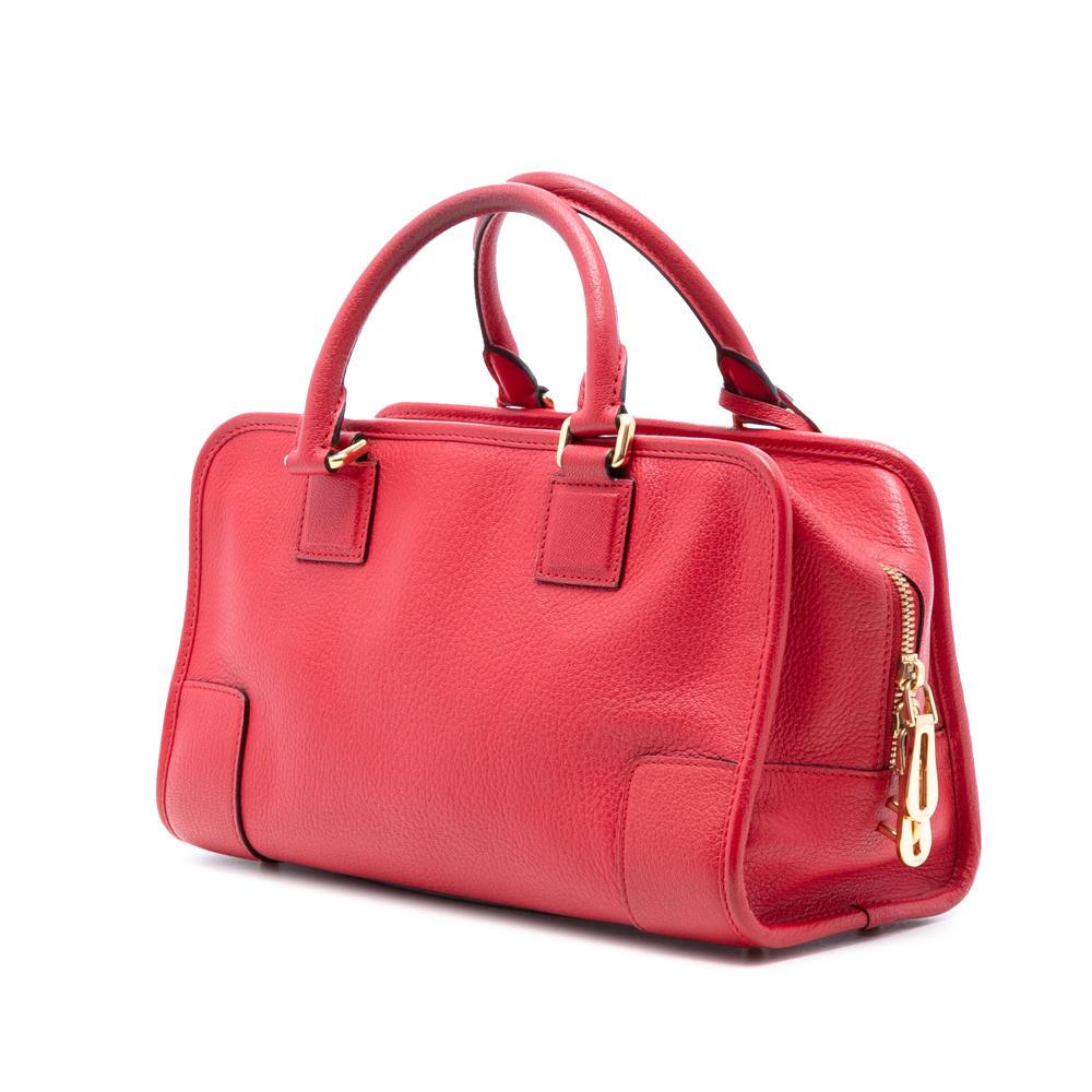 Loewe B LOEWE Red Goatskin Leather Amazona 28 Spain