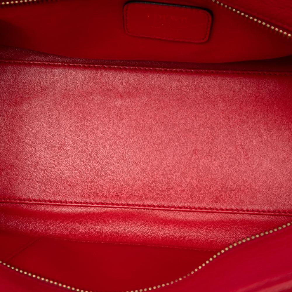Loewe B LOEWE Red Goatskin Leather Amazona 28 Spain
