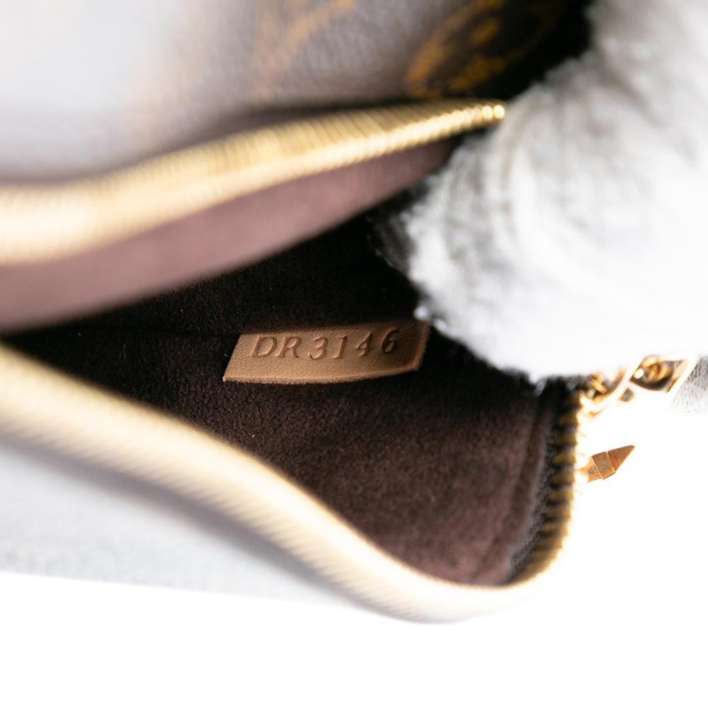 Louis Vuitton B Louis Vuitton Brown Monogram Canvas Fabric Monogram Pochette Metis France