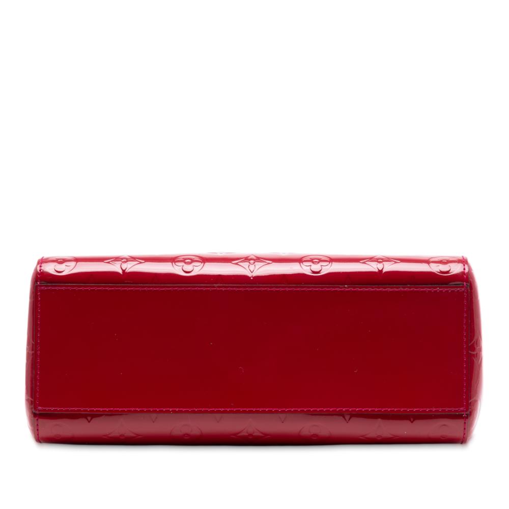 Louis Vuitton AB Louis Vuitton Red Vernis Leather Leather Monogram Vernis Catalina NS France