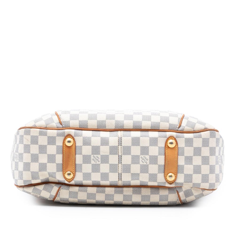 Louis Vuitton B Louis Vuitton White Damier Canvas Fabric Damier Azur Galliera PM France