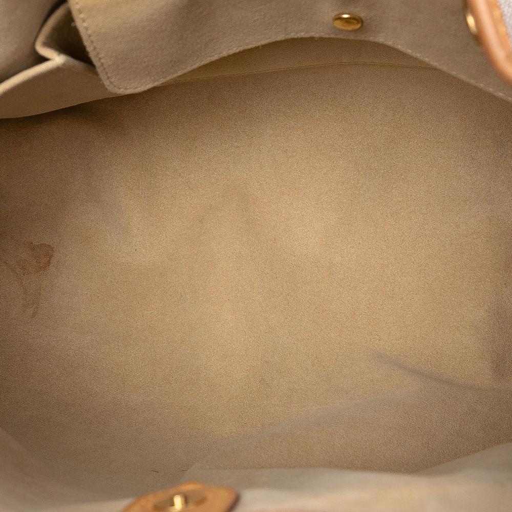 Louis Vuitton B Louis Vuitton White Damier Canvas Fabric Damier Azur Galliera PM France