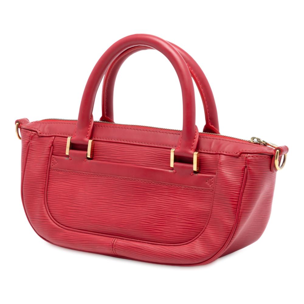 Louis Vuitton B Louis Vuitton Red Epi Leather Leather Epi Dhanura PM France